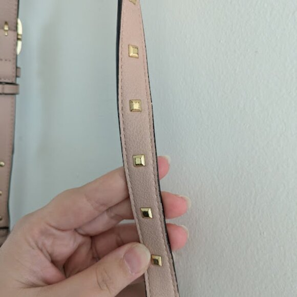 Victoria's Secret Pale Pink and Gold Crossbody Purse - Picture 7 of 11